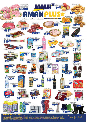 Aman Vikend Akcija 23 01 29 01 2020 Kuda U Kupovinu