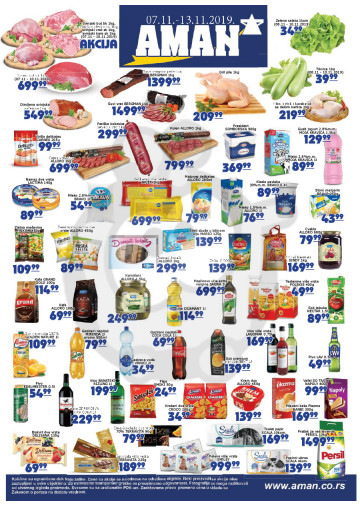 Aman Vikend Akcija 07 11 13 11 2019 Kuda U Kupovinu