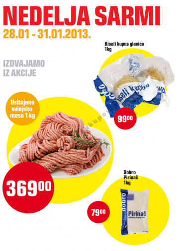 Dis Nedeljna Katalog Akcija 28 01 31 01 2012 Kuda U Kupovinu