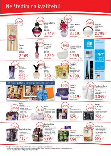 Dm Drogerie Markt Katalog Akcija 25 02 10 03 2013 Kuda U Kupovinu