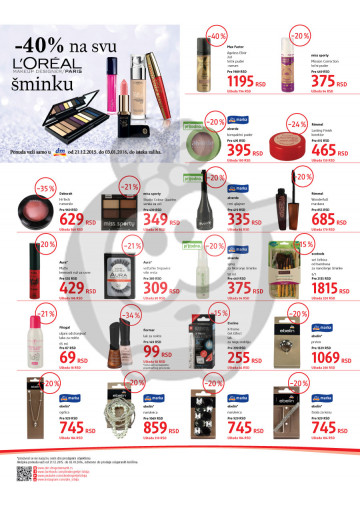 Dm Drogerie Markt Katalog Akcija 21 12 2015 03 01 2016 Kuda U Kupovinu