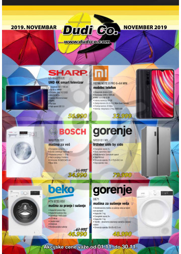 Dudi Co Katalog Akcija 01 11 30 11 2019 Kuda U Kupovinu