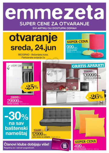 Emmezeta Katalog Akcija Otvaranje 24 06 05 07 2015 Kuda U Kupovinu