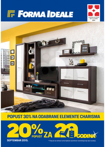 Forma Ideale Namestaj Katalog Akcija Septembar 2015 Kuda U Kupovinu