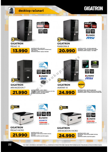 Gigatron Katalog Akcija 01 06 30 06 2014 Kuda U Kupovinu