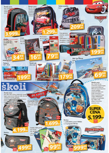 Idea Katalog Akcija Sve Za Skolu 12 08 12 09 2013 Kuda U Kupovinu