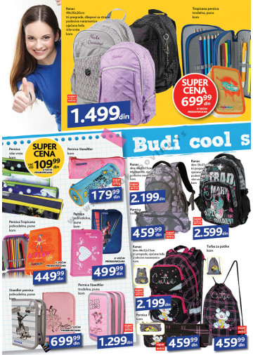 Idea Katalog Akcija Sve Za Skolu 12 08 12 09 2013 Kuda U Kupovinu