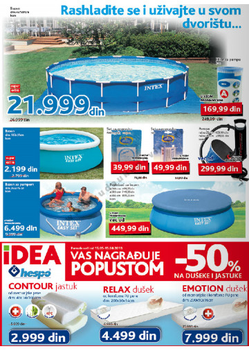 Idea Akcija Bazeni