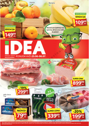 Idea Katalog Akcija 23 06 03 07 2014 Kuda U Kupovinu