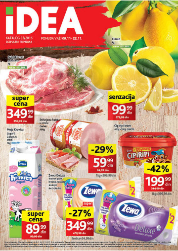 Idea Katalog Akcija 09 11 22 11 2015 Kuda U Kupovinu