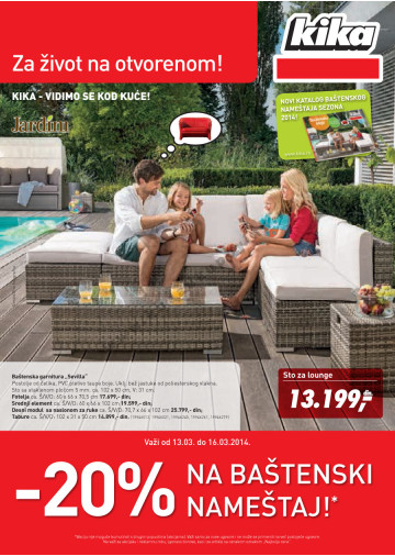 Kika Bastenski Namestaj Katalog Akcija 10 03 31 08 2014 Kuda U Kupovinu