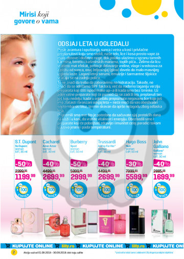 Lilly Drogerie Akcija Katalog Septembar 2018 Kuda U Kupovinu