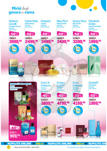 Lilly Drogerie Akcija Katalog April 2020 Kuda U Kupovinu