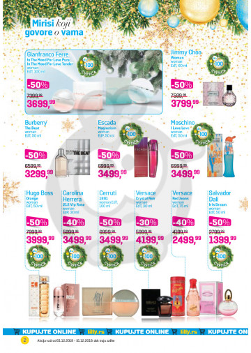Lilly Drogerie Akcija Katalog Decembar 2019 Kuda U Kupovinu