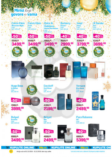 Lilly Drogerie Akcija Katalog Decembar 2019 Kuda U Kupovinu
