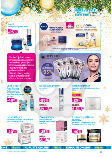 Lilly Drogerie Akcija Katalog Decembar 2019 Kuda U Kupovinu