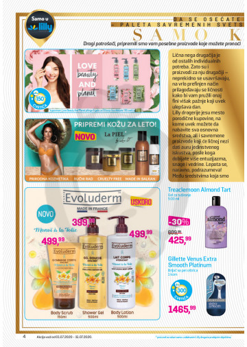 Lilly Drogerie Akcija Katalog Jul 2020 Kuda U Kupovinu