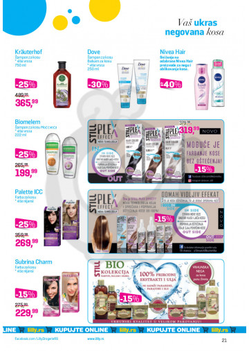 Lilly Drogerie Akcija Katalog Jul 2020 Kuda U Kupovinu