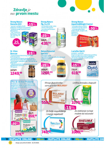 Lilly Drogerie Akcija Katalog Jul 2020 Kuda U Kupovinu