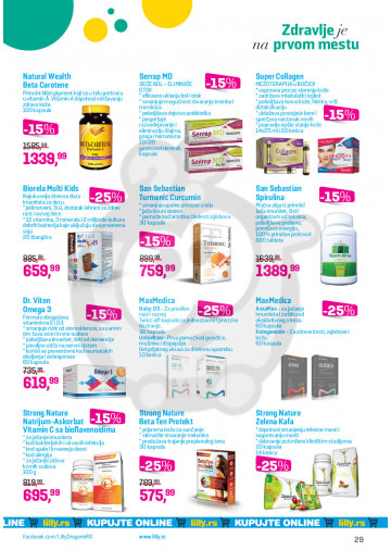 Lilly Drogerie Akcija Katalog Jun 2020 Kuda U Kupovinu