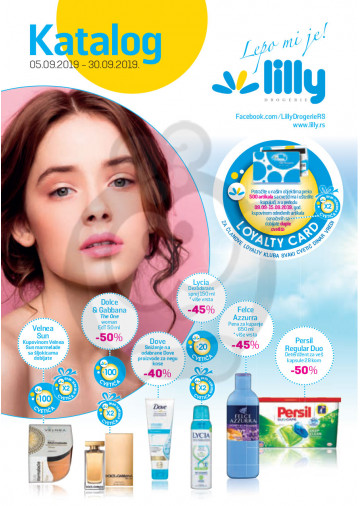 Lilly Drogerie Akcija Katalog Septembar 2019 Kuda U Kupovinu