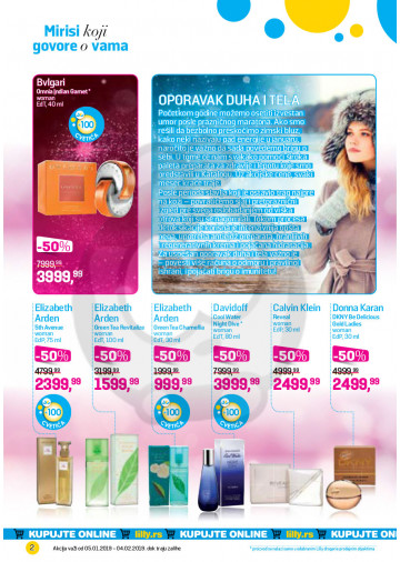 Lilly Drogerie Akcija Katalog Januar 2019 Kuda U Kupovinu