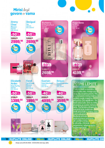 Lilly Drogerie Akcija Katalog April 2019 Kuda U Kupovinu