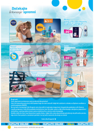 Lilly Drogerie Akcija Katalog Avgust 2019 Kuda U Kupovinu