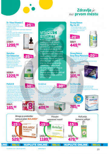 Lilly Drogerie Akcija Katalog Avgust 2019 Kuda U Kupovinu