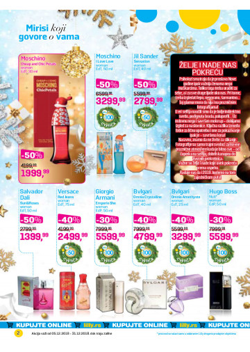 Lilly Drogerie Akcija Katalog Decembar 2018 Kuda U Kupovinu