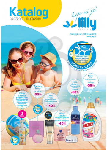 Lilly Drogerie Akcija Katalog Jul 2019 Kuda U Kupovinu