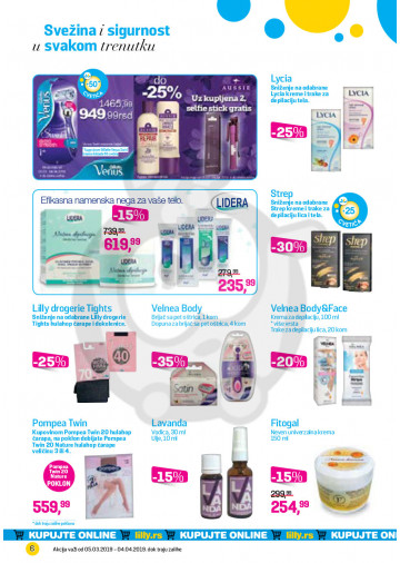 Lilly Drogerie Akcija Katalog Mart 2019 Kuda U Kupovinu