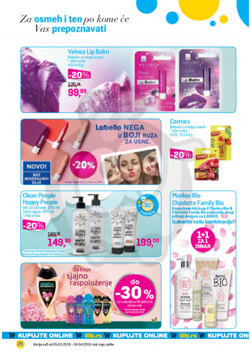 Lilly Drogerie Akcija Katalog Mart 2019 Kuda U Kupovinu