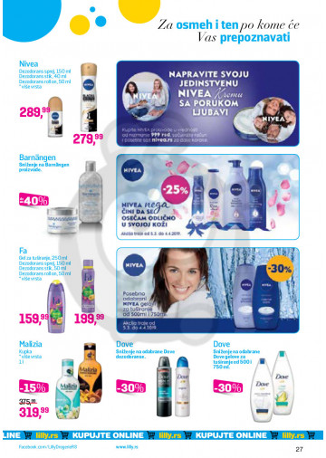 Lilly Drogerie Akcija Katalog Mart 2019 Kuda U Kupovinu