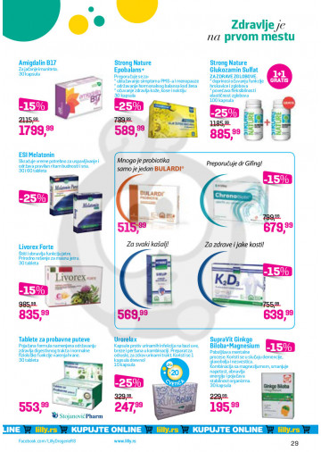 Lilly Drogerie Akcija Katalog Mart 2019 Kuda U Kupovinu