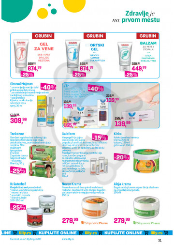 Lilly Drogerie Akcija Katalog Mart 2019 Kuda U Kupovinu