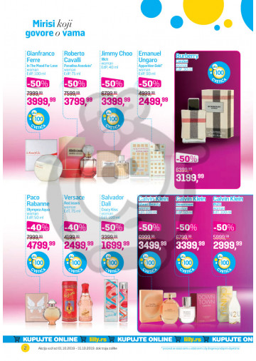 Lilly Drogerie Akcija Katalog Oktobar 2019 Kuda U Kupovinu