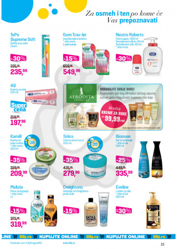 Lilly Drogerie Akcija Katalog Oktobar 2018 Kuda U Kupovinu