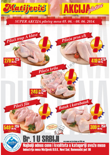 Matijevic Katalog Akcija I Redovna Ponuda Kuda U Kupovinu