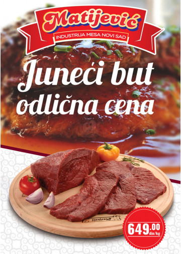 Proizvodi na akciji su obeleženi datumom trajanja - Redovne cene su podložne promenama