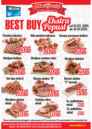 Matijevic Katalog Akcija I Redovna Ponuda Kuda U Kupovinu