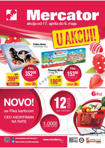 Mercator Katalog Akcija Beograd Novi Sad 17 04 06 05 2014 Kuda U Kupovinu