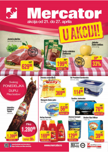 Mercator Katalog Akcija Nis 21 04 27 04 2014 Kuda U Kupovinu