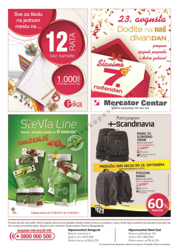 Katalog Akcija Beograd i Novi Sad