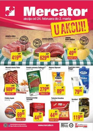 Mercator Katalog Akcija Nis 24 02 02 03 2014 Kuda U Kupovinu