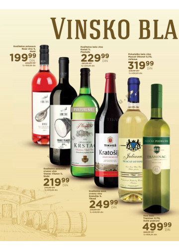 Katalog Akcija Vina