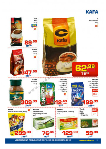 Katalog Akcija Hrana
