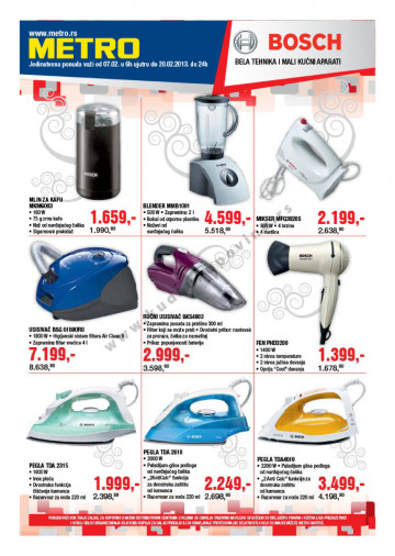 Metro Katalog Akcija Tehnika 07 02 20 02 2013 Kuda U Kupovinu