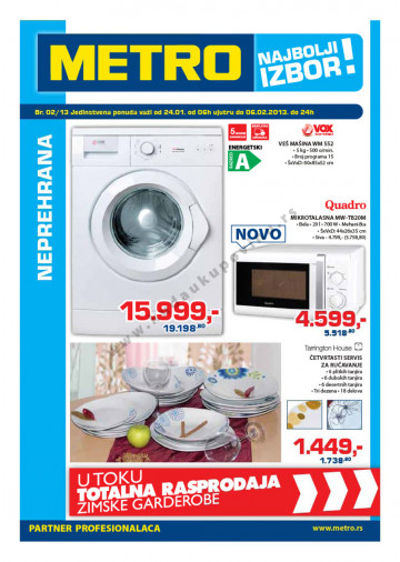 Metro Katalog Akcija Tehnika 24 01 06 02 2013 Kuda U Kupovinu