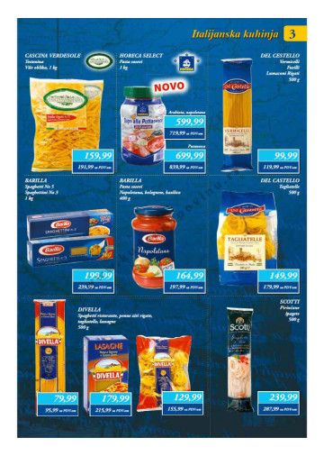 Katalog Akcija Italijanaska Kuhinja